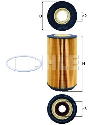 WILMINK GROUP Eļļas filtrs WG1217445